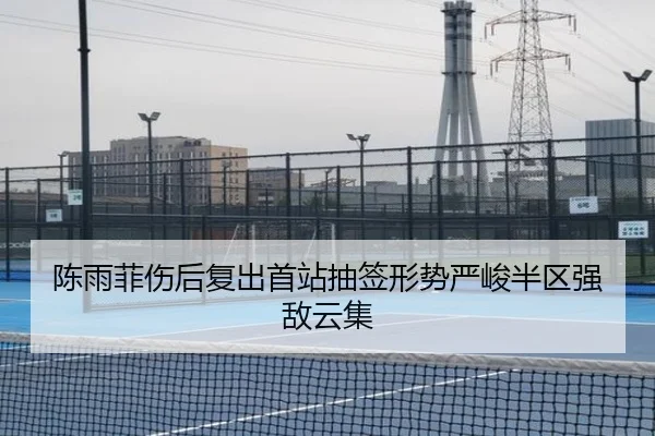 陈雨菲伤后复出首站抽签形势严峻半区强敌云集